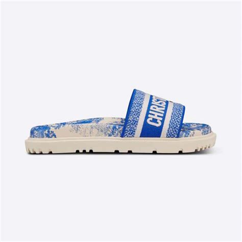 christian dior camouflage|Dway Slide White Cotton Embroidered with Multicolor Libellule.